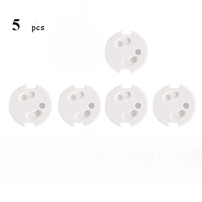 10pcs Baby Safety Child Electric Socket Outlet Plug Protection Security Two Phase Safe Lock Cover Kids Sockets Cover Plugs