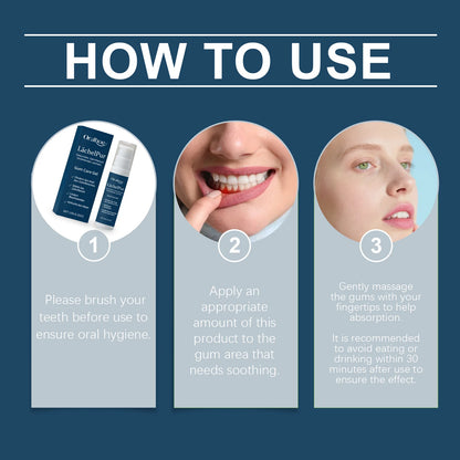 Teeth Care Gel Oral Care Gentle Gum Soothing Gel Fresh Breath Clean Travel Size Tooth Damage Serum Toothpaste Relieve
