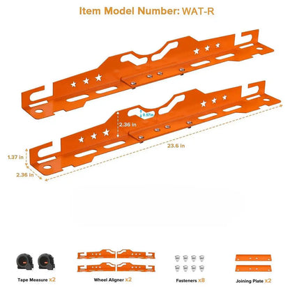Wheel Alignment Tool Plate Toe Alignment Tool Plates Accessories Heavy Duty Plates Accurate Measurements Alignment Tool Board