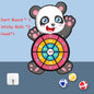 Animals Dart Board Games for Kids Montessori Target Sports Game Toys with 2 Sticky Balls Educational Games for Children Boy Girl