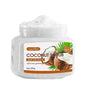 350g Coconut Scrub Is Rich in Skin Care Ingredients Such as Walnut Shell Powder, Glycerin, and Coconut Extract, with a Fresh Coconut Scent. It Contains Gentle and Fine Scrub Particles That Deeply Cleanse the Skin, Removing Im