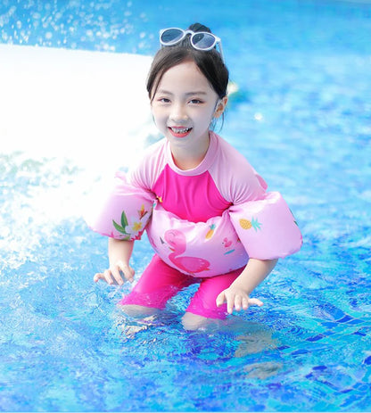 2-6Y Kids Swim Vest Baby Arm Float Circle Swim Trainer Child Swimming Vest Children Swimsuit Swimming Pool Accessories