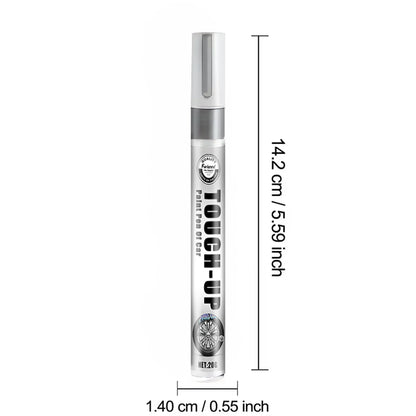 FARIENNE Silver Car Rim Touch Up Paint Pen Quick Repair For Wheel Scratches Chipped Paint And Metal Surface Blemishes