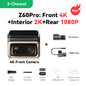 DDPAI Z60 Pro 4K Dash Cam Auto Dashcam Front GPS Car Camera for Dual SONY Sensor WiFi ADAS Night Vision DVR Video Recorder