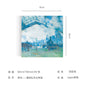 Painting Memo Pad Monet Van Gogh No-sticky Note Decal Scrapbooking DIY Notepad Diary Stationery School Supplies