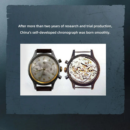 Seagull 1963 International Edition Watch for Men Chronograph Manual Winding Mechanical Watches Original ST1901 D304 Memorial