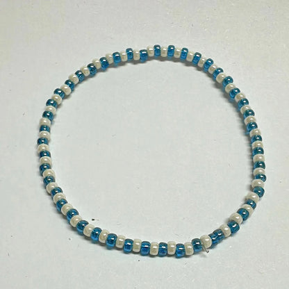 3mm Bohemian ladies beaded bracelet color mix and match fashionable versatile bracelet jewelry