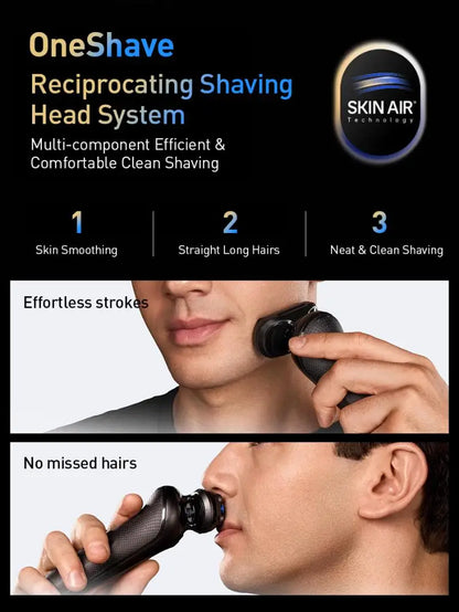 Braun Electric Shaver Series S5 Pro+ Reciprocating Electric Shaver Men Razors Ipx7 Waterproof Beard Trimmer Wet and Dry Dual