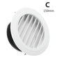 100/150mm Various Shapes Air Vent Extract Valve Grille Air Circulation Vents Cover Round Ducting Ventilation Cover Accessories