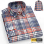 The new 10XL and 11XL oversized Oxford fabric men's shirt is 100% pure cotton, fashionable, casual and business without ironing