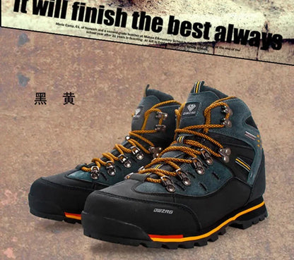 Mixed Gender Hiking Shoes Men Winter Mountain Climbing Trekking Boots Top Quality Outdoor Fashion Casual Snow Boots Plus Size 47