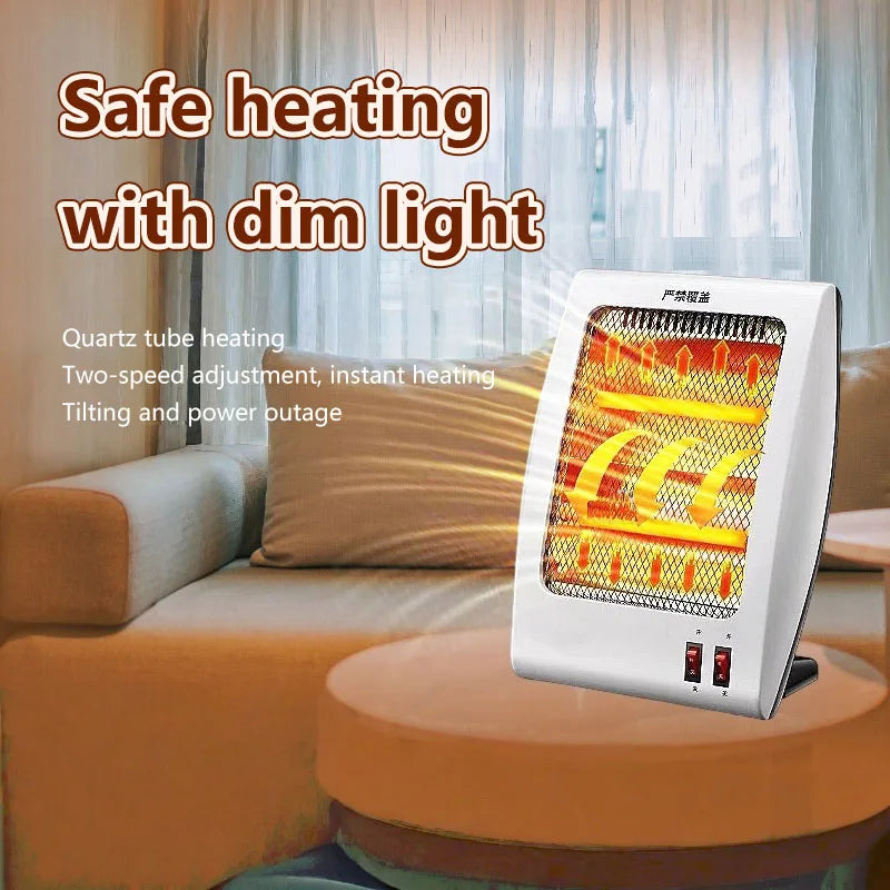 2-speed Adjustment Little King Kong Heater Safe Heating Dim Light Separable Heating Mini Electric Stove Electric Heater 2026