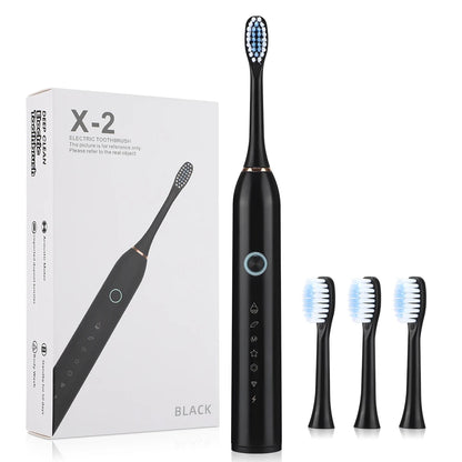 Electric Toothbrush For Teeth Brushes 6 Modes Dental Tooth Whitening Cleaner IP67 Waterproof Type-C Rechargeable Oral Care