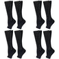 Zipper 4Compression Socks for Varicose Support Outdoor Running Fitness Hiking Anti-Fatigue Medical Care Diabetes Swelling Relief