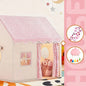 Children's Fun Playhouse Tent, Bed Canopy Partition, Children's Pretend Play Tent, Kids' Toy Castle, Portable Outdoor Toy Playhouse, Includes Cloud/Butterfly Party Decorations, Holiday Gift, Does Not Include Lighting