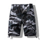 Men's Short Pants Cotton Cargo Shorts Tactical Breeches Casual Sports Man Hiking Fishing Streetwear
