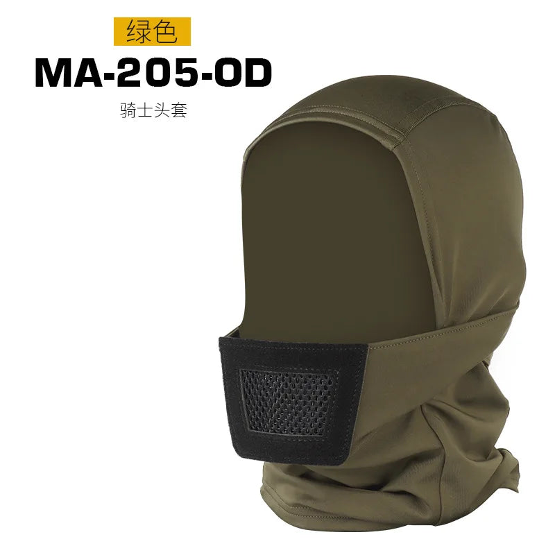 Airsoft Mask for Men Tactical Mask Headgear Full Face Protection Knight Headwear for Paintball Hunting Sport