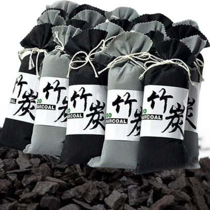 Bamboo Charcoal Air Purifying Bags for Refrigerators Wardrobes Shoe Cabinets Car Air Freshener Purifier Activated Carbon Bag