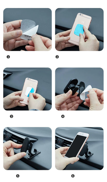 Car Magnetic Phone Holder Magnet Car Cell Phone Holder Stand Universal Car Mobile Phone Mount for iPhone 13 Xiaomi Redmi Huawei