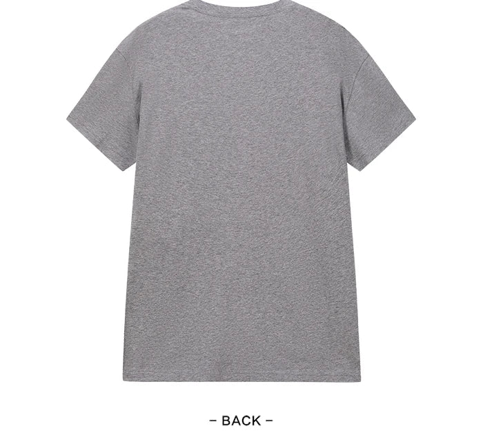 Semir Short Sleeve Men T-Shirt Cotton 2026 Summer New Man Clothing Thin And Versatile T Shirt Couples Solid Color Tops