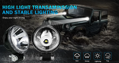 3 Inch Spotlight LED Work Light 18W Car Modified Headlight Spotlight For SUV ATV Tractor Truck Motorcycle LED Light Fog Lamp