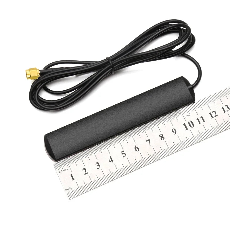 433MHz 2.4G 5.8G 4G GSM 868MHz 915MHz Patch Antenna 8dBi Adhensive Antenna SMA Male 1.5M/5Ft RG174 Cable for Car IoT Smart Home