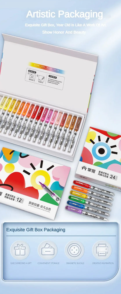 1 PC 120 Colors Acrylic Paint Marker Pens Professional Drawing Pens for Graffiti Manga School Aesthetic Stationery Art Supplies