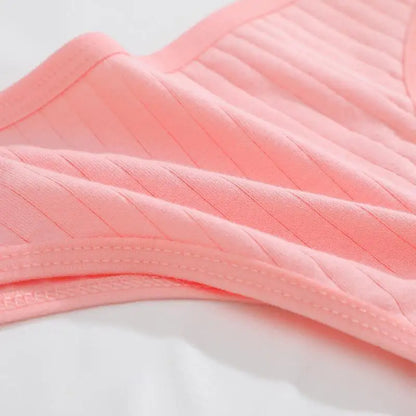 8Pcs/Set Cotton Seamless Thongs For Women Sexy Low Rise Solid Color Breathable Pantys Female Comfortable Soft G-String Underpant