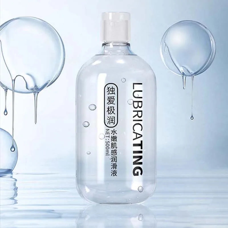 60ML/200ML/500ML Water Based Intimate Lubricant Hypoallergenic Quick-Drying Non-Greasy Easy to Clean for Men Women