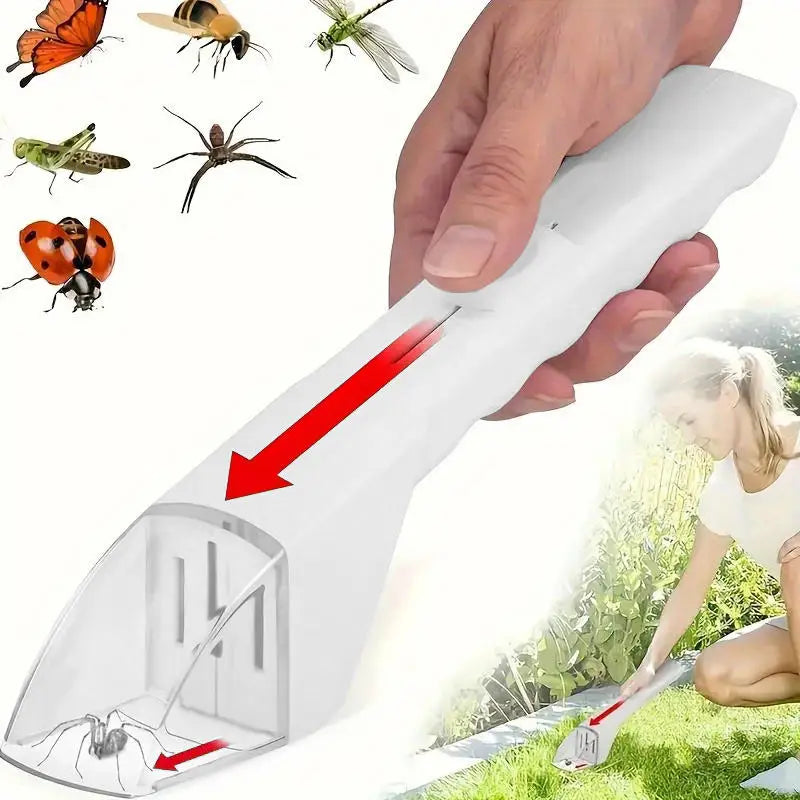 Handheld Insect Catcher for Efficient Spider, Bee, and Insect Trapping at Home
