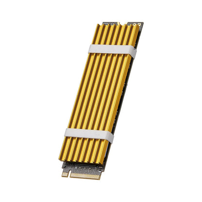 1set M.2 SSD Heat Sink NVME NGFF M.2 2280 Solid State Hard Disk Aluminum Heatsink Cooler Radiator Thermal Cooling Pad for PS5 PC