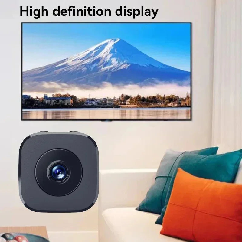 New Mini 6K WiFi Security Camera Full HD Surveillance Cam Two-way Audio Motion Detection Infrared Night Vision Home Monitor