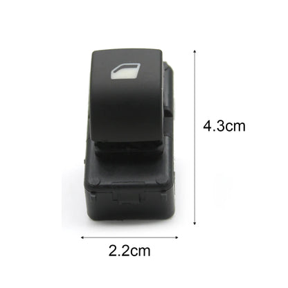1PC Auto Power Window Control Switch Window Lifter Switch Button 6554.Ql Fitting For Citroen C4 Peugeot 207