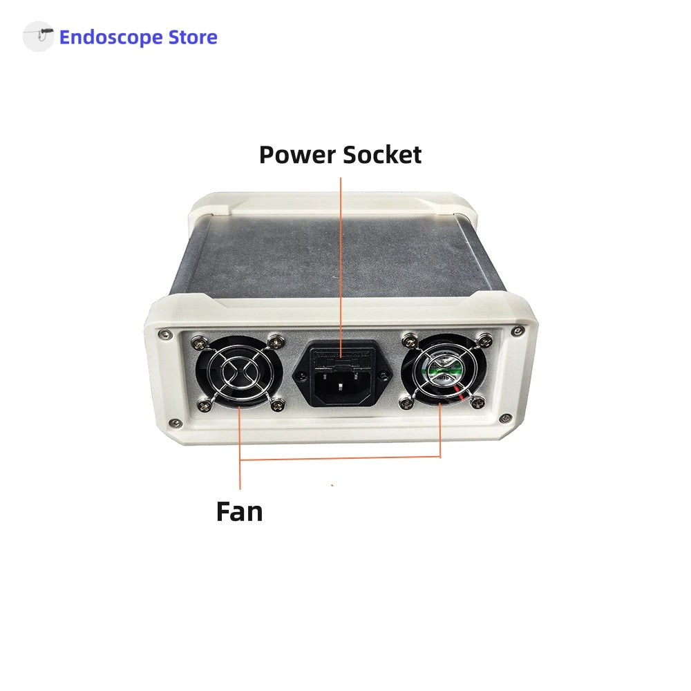 MINI Portable LED 50W 100W Endoscope Optics Microscope Laparoscopy Cystoscopy Light Source and Cable Pets Vet ENT Adjustable