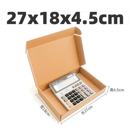 10pcs Shipping Boxes Cardboard Corrugated Mailer Boxes for Packaging Craft Gifts Giving Products for Small Business