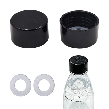 2-Pack Sparkling Water Bottle Cap, Carbonating Bottles Lid, Soda Machine Bottle Caps