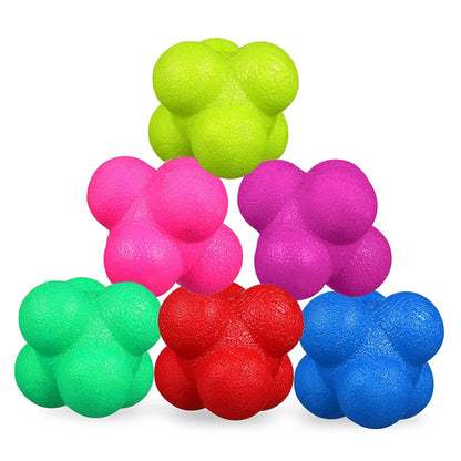 Reaction Ball Hand Eye Coordination Reflex Agility Speed Training Indoor Outdoor Improve Focus Sports Exercise For Kids Adults