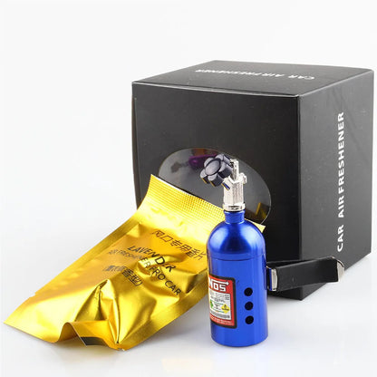 Car Air Freshener NOS Nitrogen Bottle Air Vent Aromatherapy Auto Aroma Outle Perfume Flavoring Fragrances Accessories