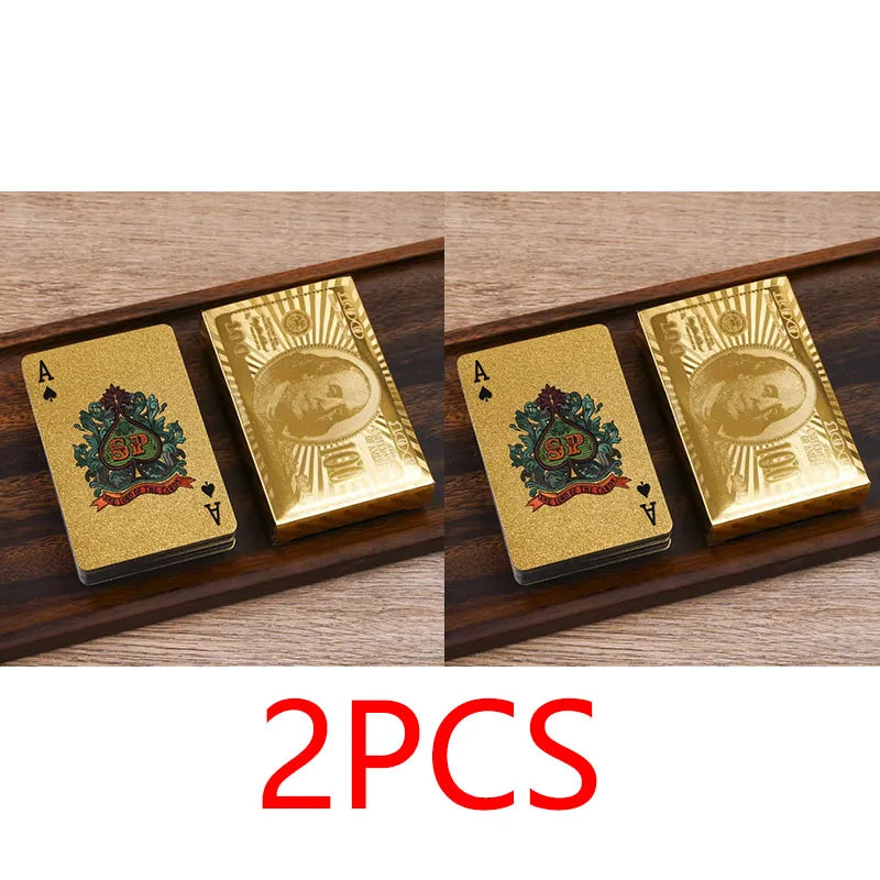 Plastic Poker Cards Professional Poker Deckplaying Cards Classic Carte Waterproof Wpt Poker Cards Games 54 Game Card PKP01