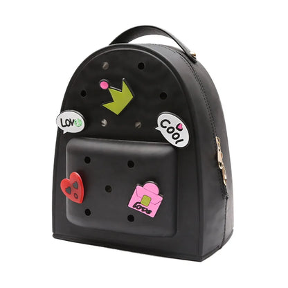 Stationery Adjustable Straps Silicone Backpack Zippered Waterproof Kids Schoolbags Soft Durable Kindergarten Knapsack Student