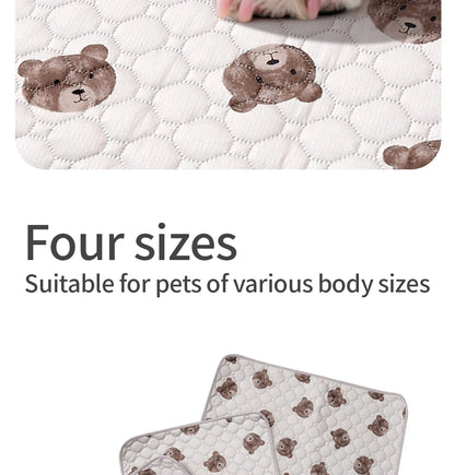 1PC Washable Reusable Pet Mat Training Pad, Suitable for Dogs and Cats, Non-Slip,Dog Cat Pad Blanket,  Pet Accessories