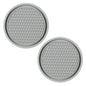 2Pcs Car Bling Rhinestone Cup Holder Drink Pad Interior Decoration Anti-slip Mat Round Durable Coaster Heat Resi Car Accessories