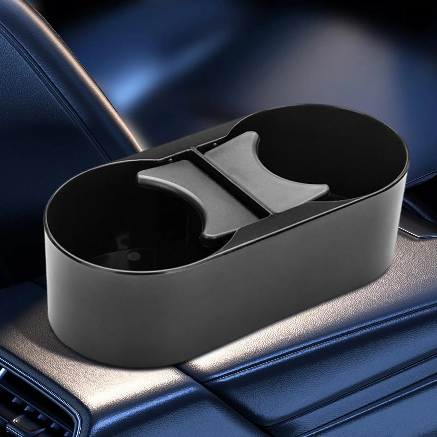 Automotive Cup Holders Double Vehicle Cup Holder Console Organizer Automotive Fixed Beverage Bracket for Golf Cart Trip Daily