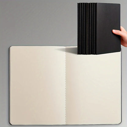 5 Blank Lined Notebooks, 36 Pages/Book, Suitable for Study Assignments, Notes, Diaries, Memos, Work Schedules, and Other Record-Keeping