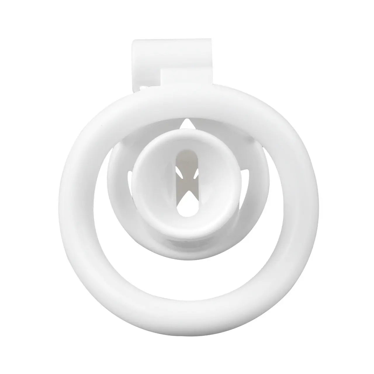 Male Chastity Cage with Lotus Design - Comfortable Self-Control Device for Abstinence, Durable ABS Material, BDSM Toy for Men