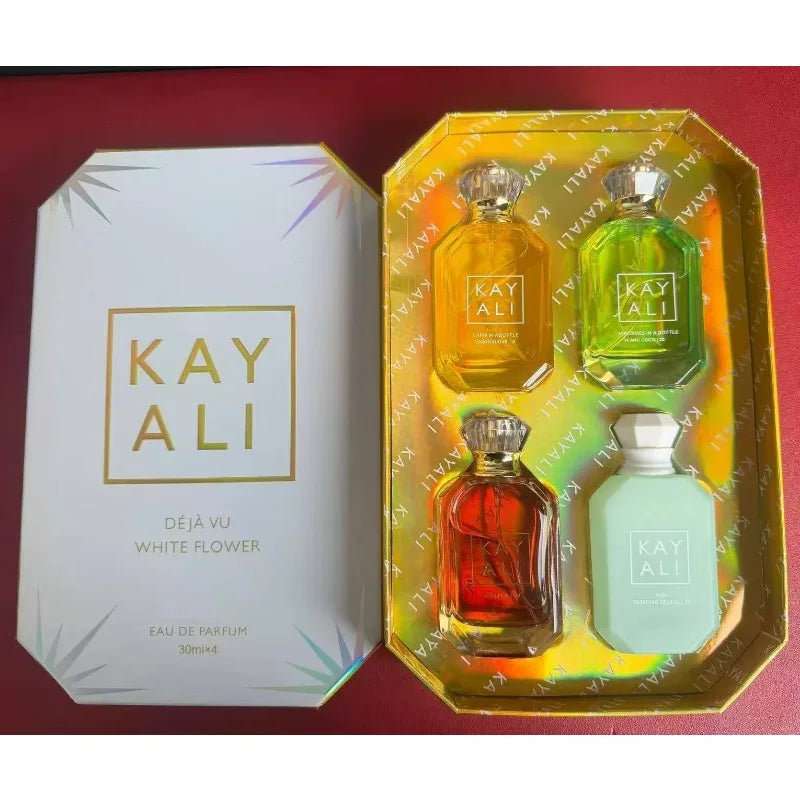 KAYALI Perfume Set 4x30ml Long Lasting Unisex Eau Parfum Luxury Fragrance Collection Sweet Smooth Exotic Elegant Premium Scent