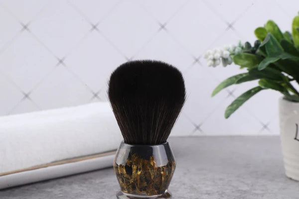 YAQI DEEP STONES 24mm Synthetic Hair Resin Handle Men Wet Shaving Brush
