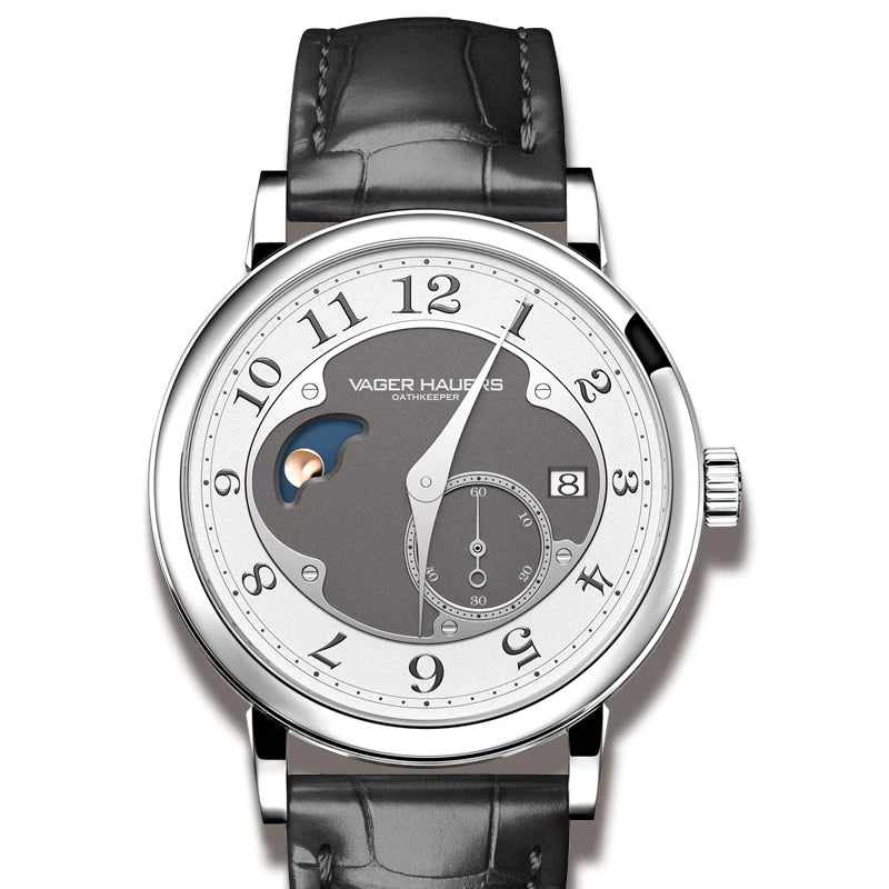 Product Watch Men's Mechanical Watch Fully Automatic Leather Waterproof Runa FPJ Water Drop Needle Men's Watch