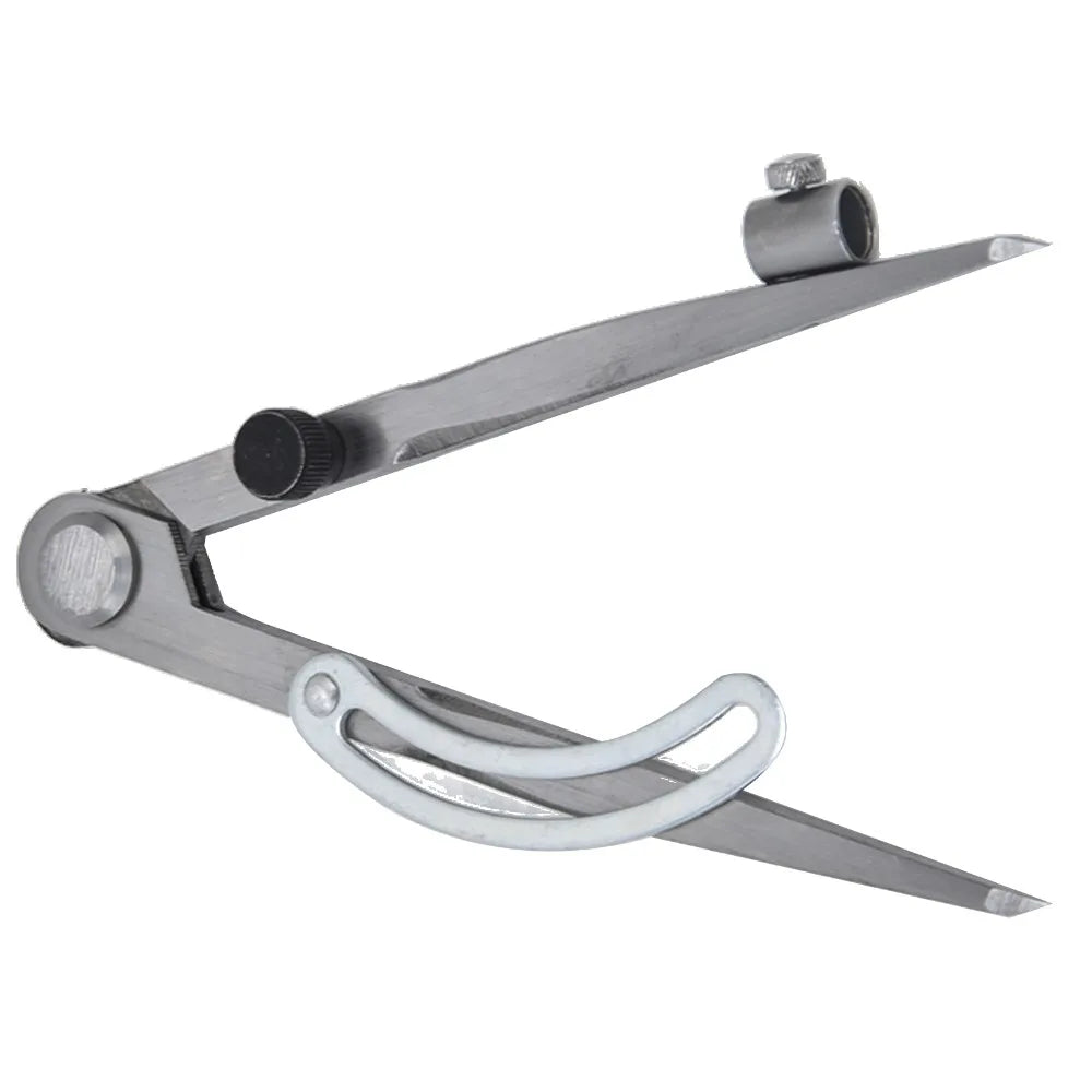 12 Inch / 8 Inch Wing Divider Compass Lockable Wing Design Carbon Steel Geometry Drafting Compass With Pencil Holder