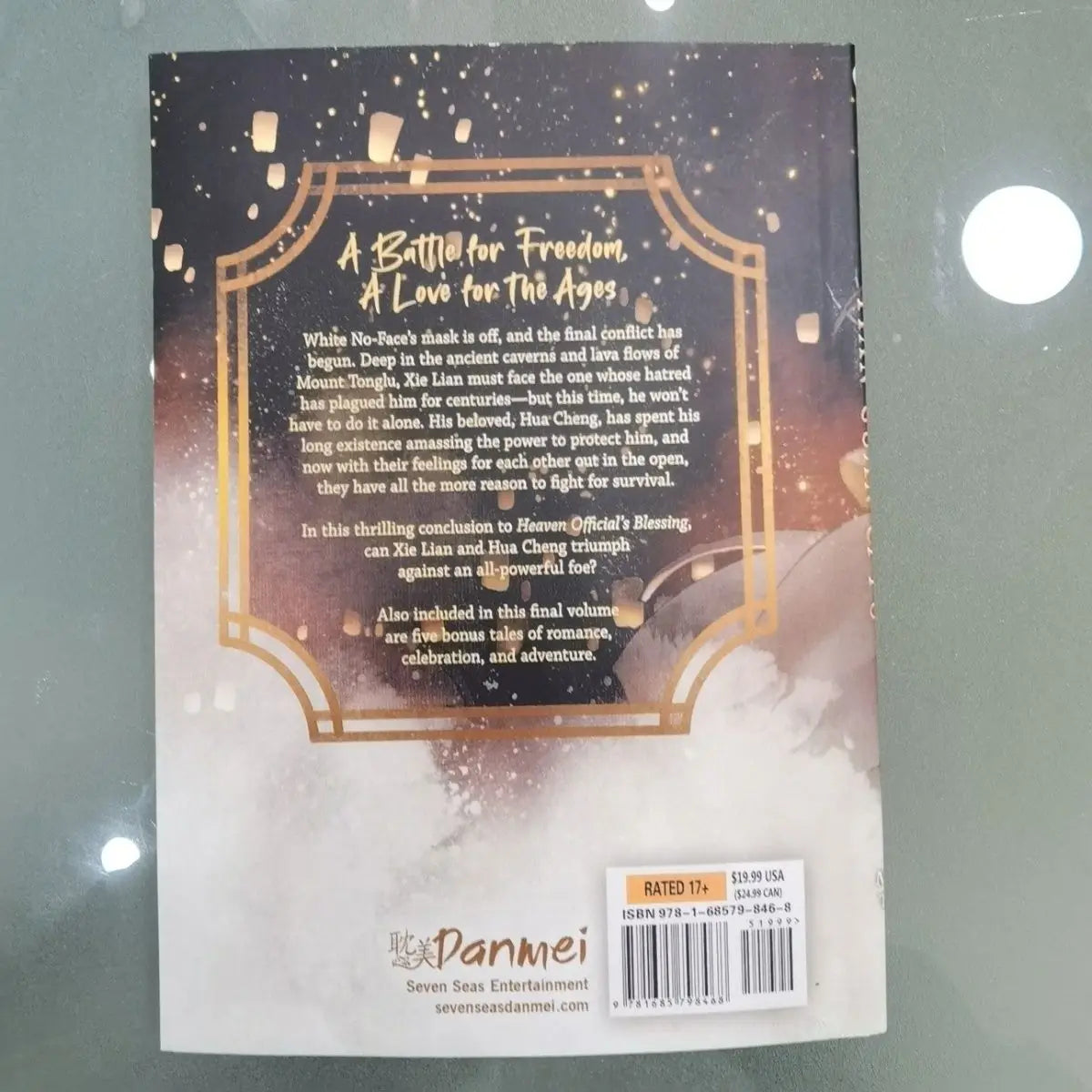 8 books/set Heaven Official's Blessing novel book volume 1-8 ( English version ) Tian guan ci fu write by  Mo xiang tong chou